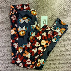 BNWT Lularoe Disney OS Bundle Leggings